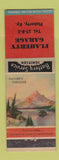 Matchbook Cover - Flaherty Garage Flaherty KY