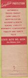 Matchbook Cover - LA Heasly Insurance Grand Island NE