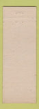 Matchbook Cover - William Glass Mercury Match Corp Zanesville OH