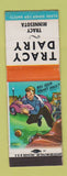Matchbook Cover - Tracy Dairy Tracy MN WEAR
