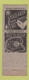Matchbook Cover - Country Beverage Media PA pinup
