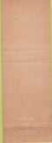 Matchbook Cover - Life of Virginia Insurance Richmond VA Wilfred Gill