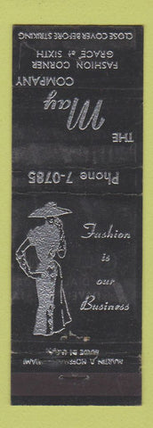 Matchbook Cover - May Company Clothes Chicago IL  girlie WEAR