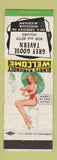 Matchbook Cover - Grey Goose Tavern Muskegon MI pinup