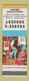 Matchbook Cover - Chance's Grocery Knightstown IN hillbilly