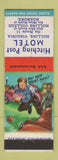 Matchbook Cover - Hitching Post Motel Hollins VA