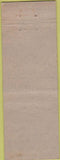 Matchbook Cover - Travis Bouchett Life Insurance Stamford TX