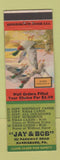 Matchbook Cover - Jay & Bob Greeting Cards Harrisburg PA