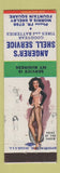 Matchbook Cover - Angerer's Shell oil gas Goodyear Tires Indianapolis IN pinup