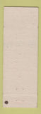 Matchbook Cover - Angerer's Shell oil gas Goodyear Tires Indianapolis IN pinup