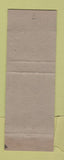 Matchbook Cover - Bill's Shell oil gas Elgin IL pinup WEAR