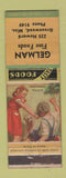 Matchbook Cover - Gelman Fine Foods Greenwood MS WEAR