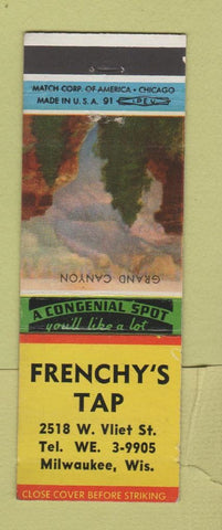 Matchbook Cover - Frenchy's Tap Milwaukee WI