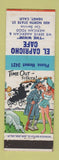 Matchbook Cover - El Capricho Cafe Hemet CA hillbilly