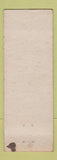 Matchbook Cover - Angerer's Shell oil gas Goodyear Tires Indianapolis IN pinup