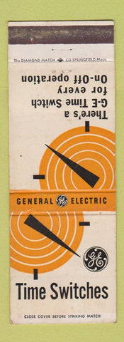 Matchbook Cover - GE Switches General Electric WEAR