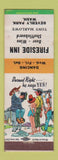 Matchbook Cover - Fireside Inn Beverly Park WA shuffleboard hillbilly