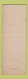 Matchbook Cover - DF Butler Superior Match Syracuse IN hillbilly