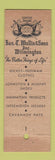 Matchbook Cover - Mullin's Clothes Wilmington DE feature