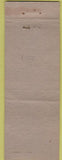 Matchbook Cover - CW Sparks Co Insurance New York city WEAR