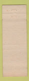 Matchbook Cover - Kass Clothes Chicago IL
