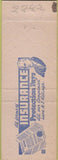 Matchbook Cover - Meyer Insurance Agency Nashville IL