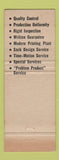 Matchbook Cover - Hudson Multiwall Sacks  WEAR