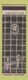 Matchbook Cover - Peck & Peck Stores