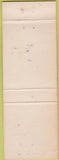 Matchbook Cover - C Kenneth Johnson Insurance Jamestown NY