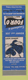 Matchbook Cover - Four O Navy Tailors Norfolk VA