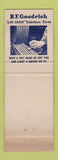 Matchbook Cover - BF Goodrich Tires Francis Weaver Midland TX WEAR