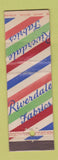 Matchbook Cover - Riverdale Fabrics MISCUT 30 Stick WEAR
