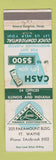 Matchbook Cover - North Central Finance Fort Waynbe IN WEAR