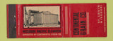 Matchbook Cover - Continental Grain Company St Louis MO Elevator