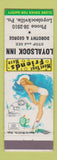 Matchbook Cover - Loyalsock Inn Loyalsockville PA pinup Marilyn Monroe