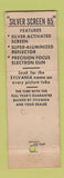 Matchbook Cover - Sylvania TV Williamsport Radio Supply PA