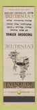 Matchbook Cover - Evinrude Boat Motors Theodore Kowal Wallington NJ