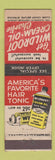 Matchbook Cover - Wild Root Hair Tonic