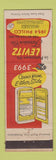 Matchbook Cover - Levitz Furniture Appliances 1954 Philco Pottstown PA