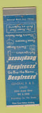 Matchbook Cover - Deepfreeze Appliances Refrigerators Detroit MI?