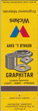 Matchbook Cover - Wickes Engineering Materials Saginaw MI