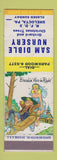 Matchbook Cover - Sam Dible Nursery Shelocta PA hillbilly wedding