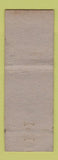 Matchbook Cover - Chinese Inn Restaurant New York City WEAR