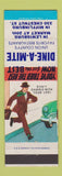 Matchbook Cover - Dine A Mite Restaurant Lewisburg Mifflinburg PA