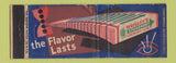 Matchbook Cover - Wrigley's Spearmint Gum WORN Full Length