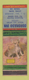 Matchbook Cover - Coronado Inn Lyons KS low phone # Chihuahua