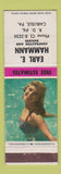 Matchbook Cover - Earl Hammann Contractor Carlisle PA pinup pool scene