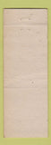 Matchbook Cover - OK Snyder Insurance Mount Joy PA