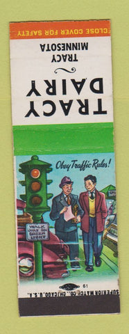 Matchbook Cover - Tracy Dairy Tracy MN