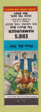 Matchbook Cover - Edie's Hamburger Lois Angeles CA